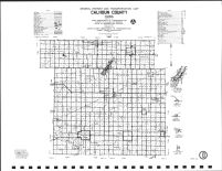 Calhoun County Highway Map, Greene County 1985